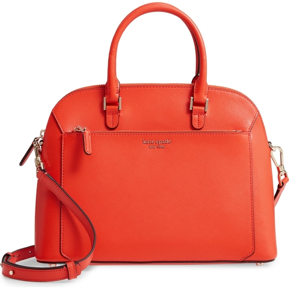 Kate Spade Louise Leather Dome Satchel - Picture 1 of 4